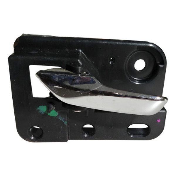 Maçaneta Interna Traseira Esquerda Dodge Journey 2009 2012 Prata Traseira
