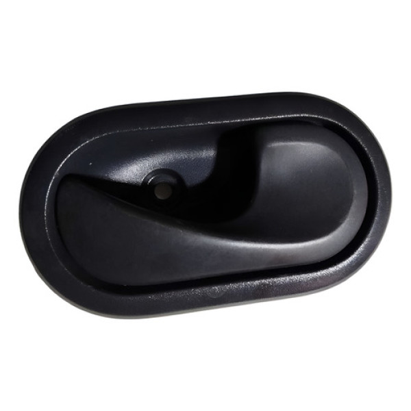 Maçaneta Interna Traseira Direita Renault Sandero 2008 2013 Preto Traseira