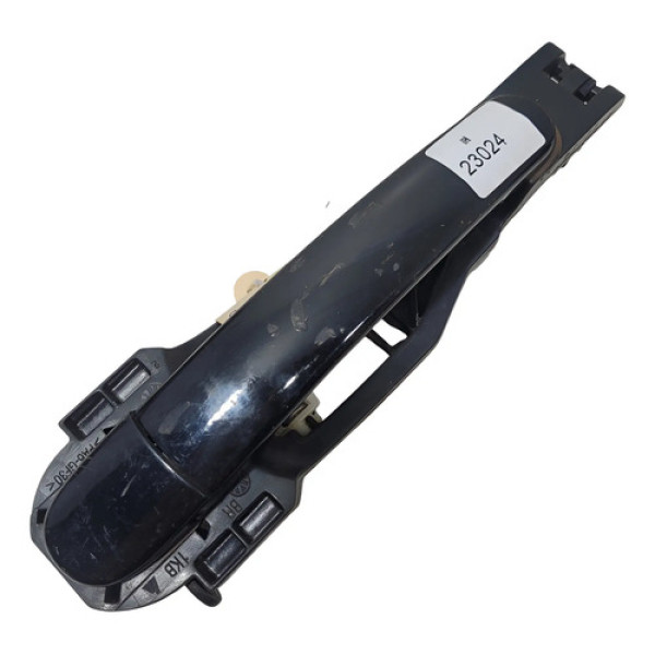Maçaneta Externa Traseira Direita Vw Gol Fox Saveiro 2008 19 Preto Traseira