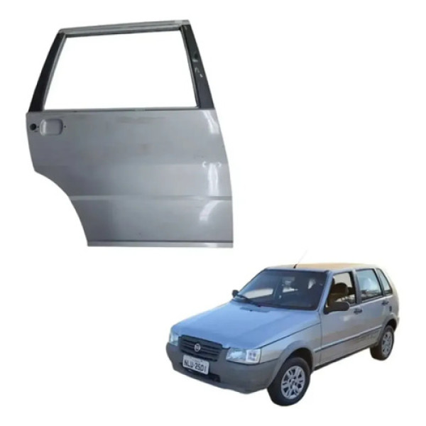 Porta Traseira Direita Fiat Uno 2004 2012 Traseira Direita