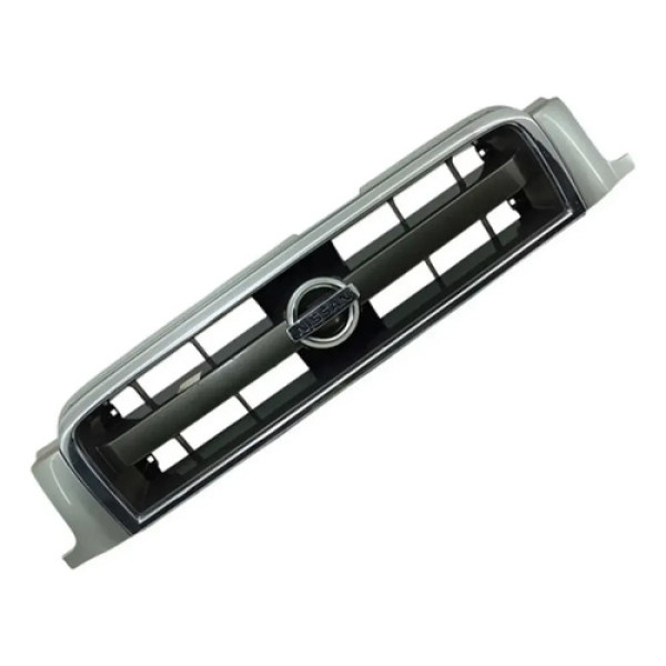 Grade Parachoque Dianteiro Nissan Frontier 1999 2002 Brilhan Preto