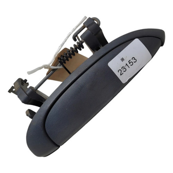 Maçaneta Externa Direita Renault Clio 2005 2015 Preto Dianteira