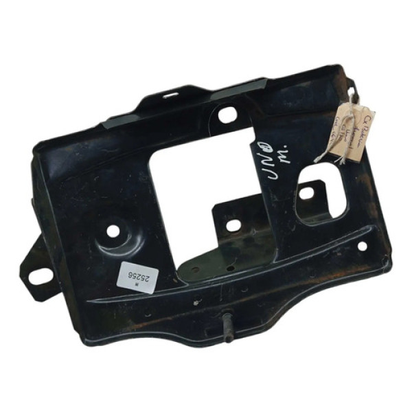 Caixa Suporte Bateria Fiat Uno Fiorino 2001 2010 Preto