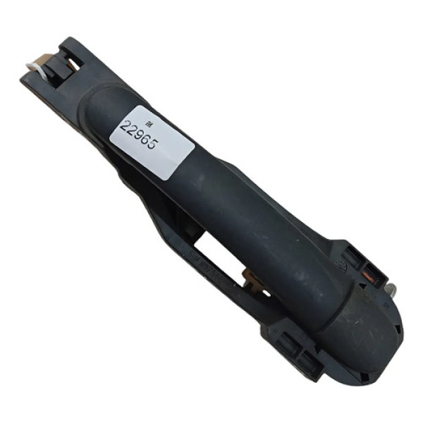 Maçaneta Externa Traseira Esquerda Vw Gol Fox Saveiro 08 19 Preto Traseira