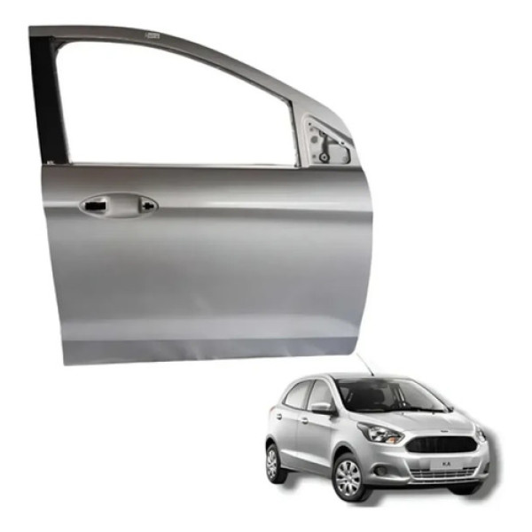 Porta Dianteira Direita Ford Ka Hatch 2017 Dianteira Direita