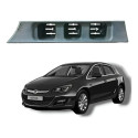 Moldura Botões Console Central Chevrolet Astra Sedan 2010