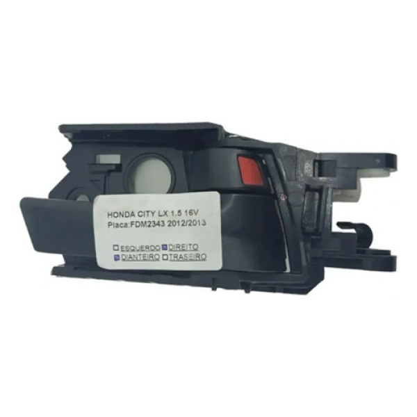 Maçaneta Interna Dianteira Direita Honda City Lx 1.5 2012