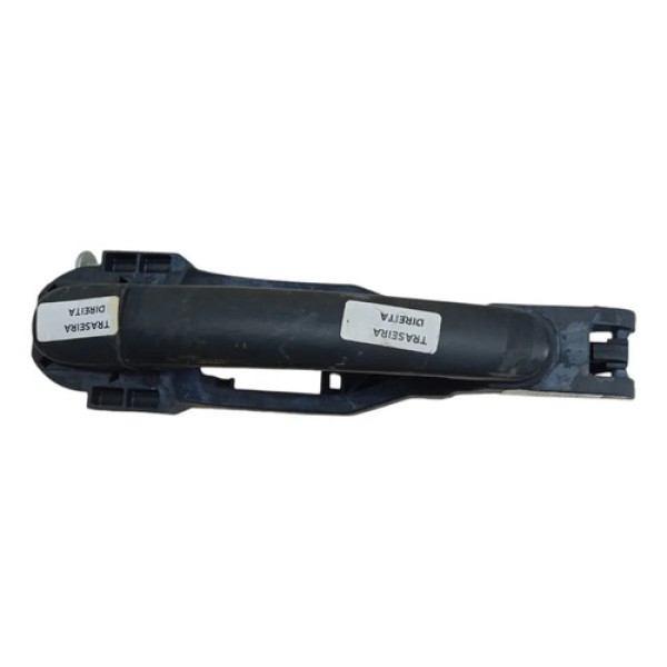 Macaneta Externa Traseira Direita Vw Gol Voyage 2009 2023 Preto Traseira
