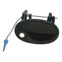 Macaneta Externa Dianteira Direita Gm Corsa Montana 2002 012 Preto Dianteira