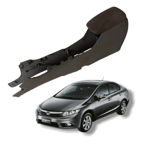 Console Central Completo Honda Civic Lxs 2012 2016