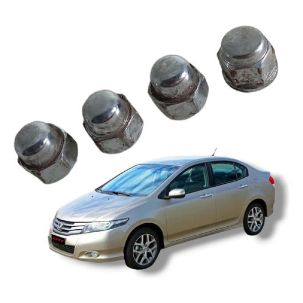 Jogo Porca Roda Honda City 2009 A 2013