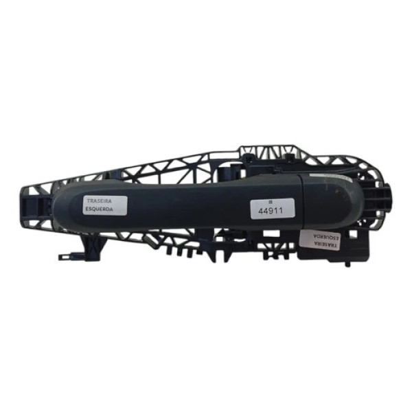 Macaneta Externa Porta Traseiro Esquerdo Jeep Renegade 202 Preto Traseira