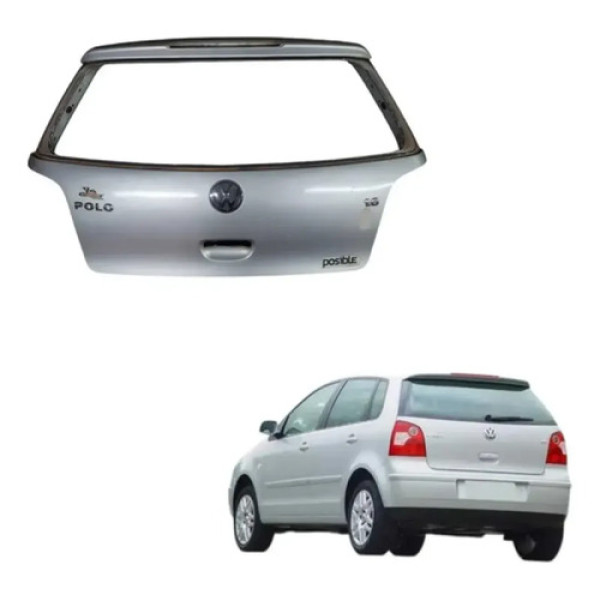 Tampa Traseira Volkswagen Polo 2003 2004 2005 2006