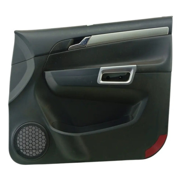 Forro Porta Completo Dianteiro Direito Gm Captiva 2011 Preto Preto