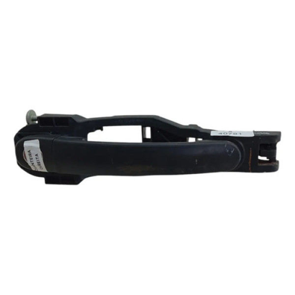 Macaneta Externa Dianteira Direita Vw Gol Voyage 2010 2023 Preto