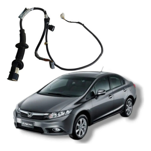 Chicote Porta Traseira Esquerda Honda Civic Lxs 2012 2016