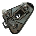 Circuito Lanterna Traseira Esquerda Volkswagen Gol 1995 Preto