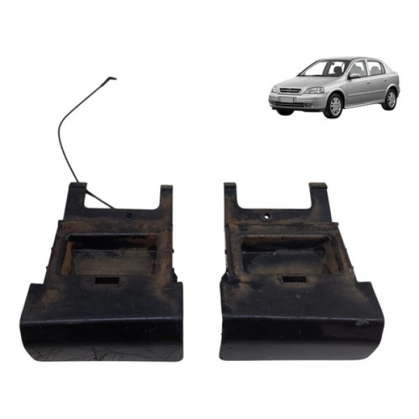 Tampa Spoiler Traseira Esquerda Gm Astra 99 11. Par Preto