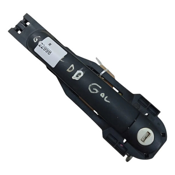 Maçaneta Externa Dianteira Direita Vw Gol Fox Saveiro 08 19 Preto Dianteira