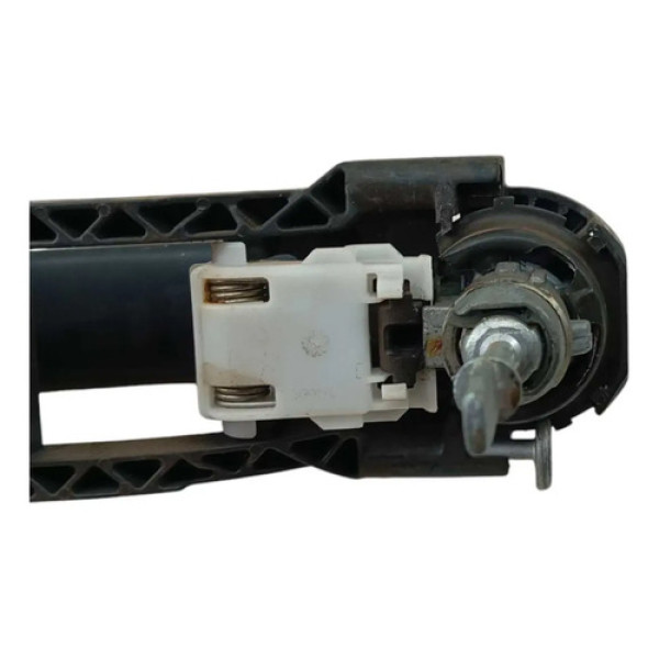 Maçaneta Externa Dianteira Esquerda Vw Gol Fox Saveiro 08 19 Preto Dianteira