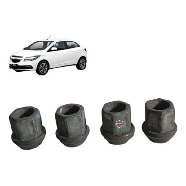 Jogo Porca Roda Chevrolet Onix 2014