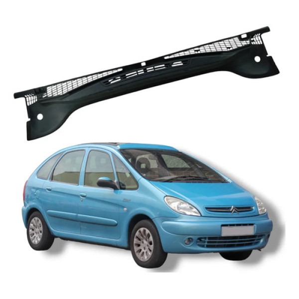 Grade Churrasqueira Citroën Xsara Picasso 2004 Preto Plástico Polipropileno