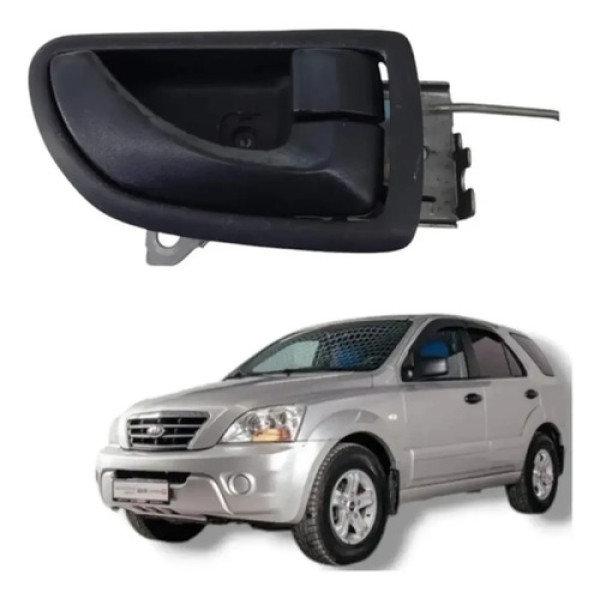 Maçaneta Interna Dianteira Direita Kia Sorento 2006 A 2013