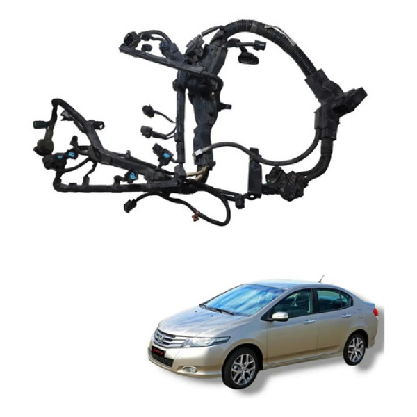 Chicote Injeção  Motor  Honda City Fit 2008  2015 Automático