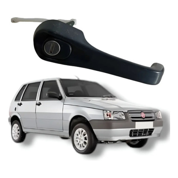 Maçaneta Externa Dianteira Direita Fiat Uno Mille 2008 Dianteira