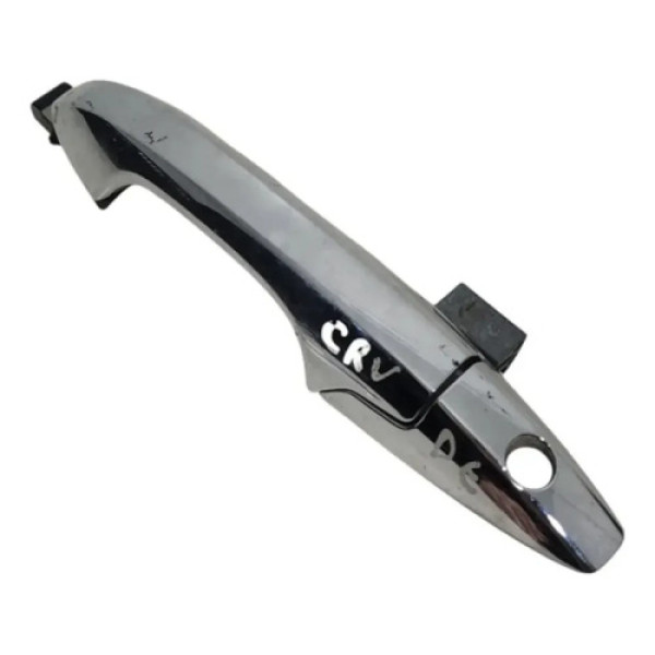 Maçaneta Externa Dianteira Esquerda Honda Crv 07 14 Cromada 