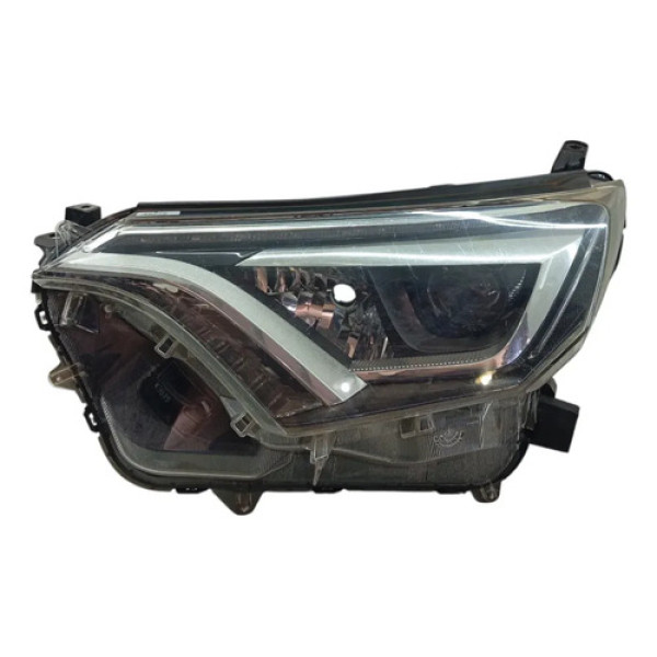 Farol Esquerdo Toyota Rav4 2017  2018 Detalhe Esquerdo/motorista