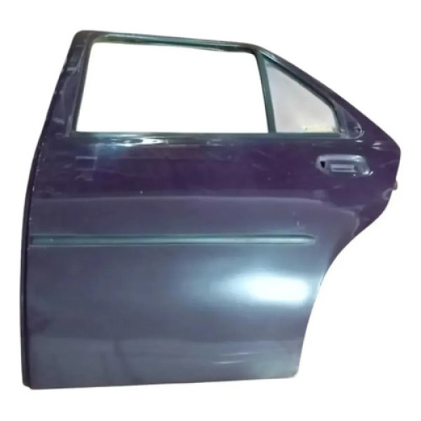 Porta Traseira Esquerda Ford Fiesta 1988 Traseira Esquerda Roxo