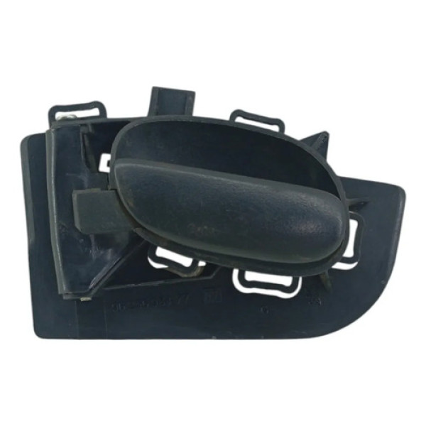 Macaneta Interna Dianteira Esquer Peugeot 206 207 2000 2012 Preto Dianteira