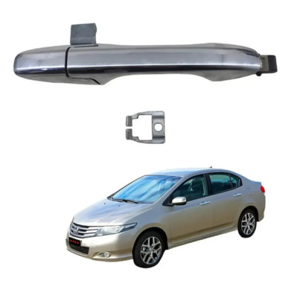 Maçaneta Externa Traseira Direita Honda City 2009  2013