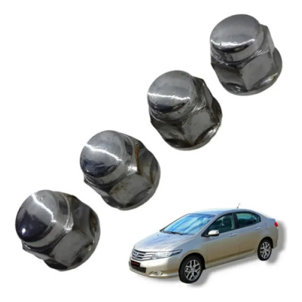 Jogo Porca Roda Honda City 2009 2013
