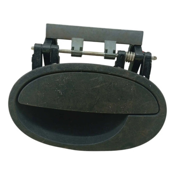 Maçaneta Externa Traseira Esquerda Gm Corsa Montana 2003 12 Preto Traseira