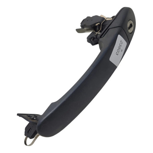 Maçaneta Externa Dianteira Esquerda Vw Gol G3 G4 1999 2005 Preto Dianteira