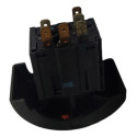 Botão Pisca Alerta Gm Astra Corsa Montana 1999 A 2012 Preto