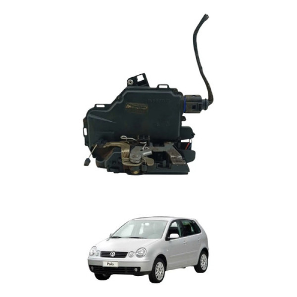 Fechadura Eletrica Porta Traseira Le Vw Polo 2006 6q4839085