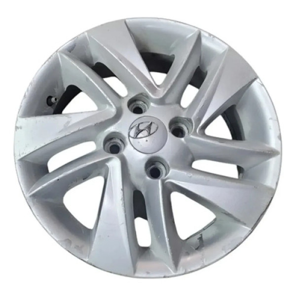 Roda Aro 14 Hyundai Hb20 Confort  2015 Prateado
