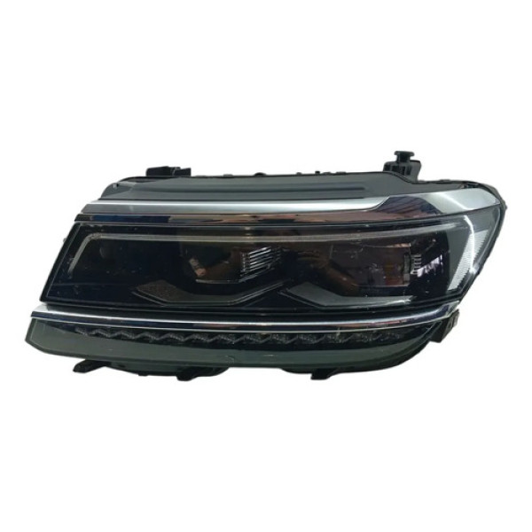 Farol Esquerdo Tiguan  2019 2021full Led Detalhe Esquerdo/motorista