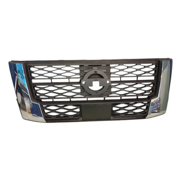 Grade Superior Dianteiro Frontier 2022/2024 Detalhe Preto