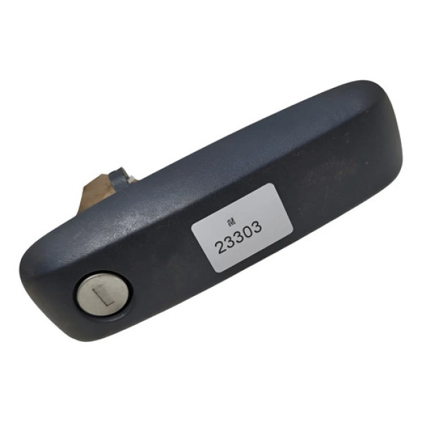 Maçaneta Externa Dianteira Direita Fiat Uno 2015 2020 Preto Dianteira