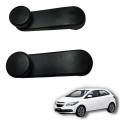Par Manivela Vidro Traseiro Gm Onix Prisma 2019 A 2019 Preto