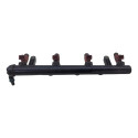 Flauta Bico Injetores Gm Meriva Joy 1.4 Ecoflex 011 25365492