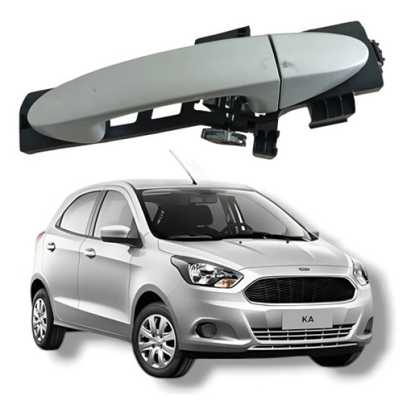 Maçaneta Externa Traseira Esquerda Ford Ka 2017 Traseira