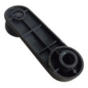 Manivela Vidro Chevrolet Onix Prisma 2013 2020 Preto