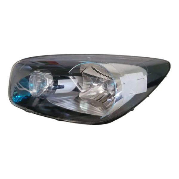 Farol Esquerdo Máscara Negra Kia Picanto 2012 2015 Esquerdo/motorista