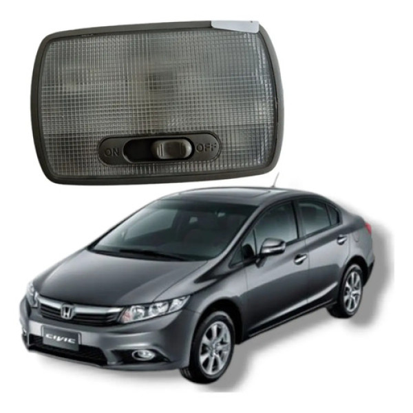 Luz Teto Cortesia Traseira Honda Civic Lxs 2012 2016