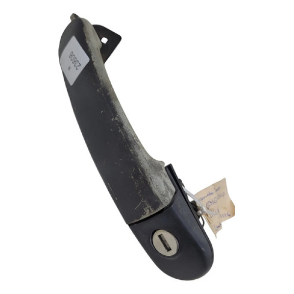 Maçaneta Externa Dianteira Esquerda Vw Gol G3 G4 1999 2005 Preto Dianteira